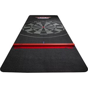 Bull’s Carpet Dart Mat Black + Oche 300x95cm