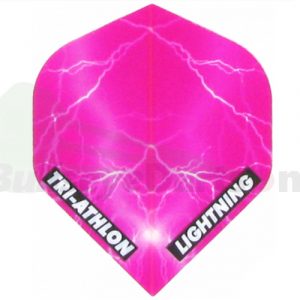 Triathlon Lightning Std. Clear Pink flight