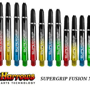 Harrows Supergrip Fusion X Green Medium shaft