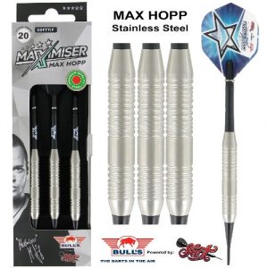 Softtip Max Hopp Stainless Steel Maxsteel Dartpijl