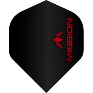 Mission Logo 100 Std. Black Red flight