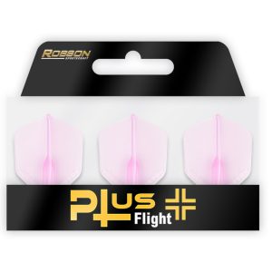 Robson Plus Flight Crystal Clear Std.6 Pink flight