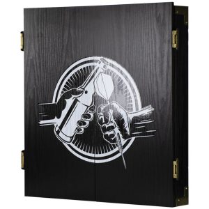Beer and Darts Classic Cabinet Wood Black