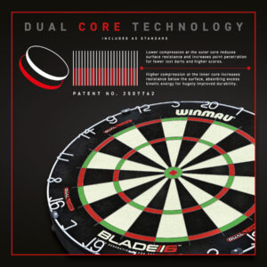 Dartbord Blade 6 Dual Core