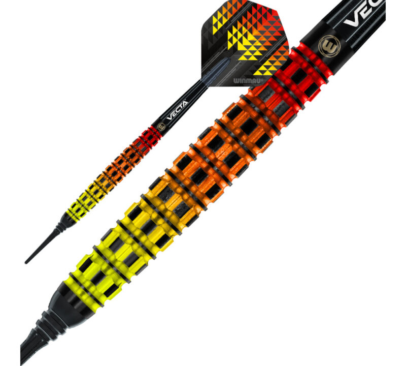 Firestorm Flame Softtip Dart en barrel