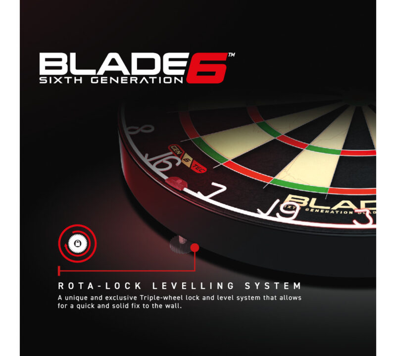 Dartbord Blade 6 roto lock