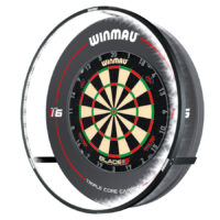 Created by online bureau noord Winmau Plasma Dartbord Verlichtingssysteem compleet