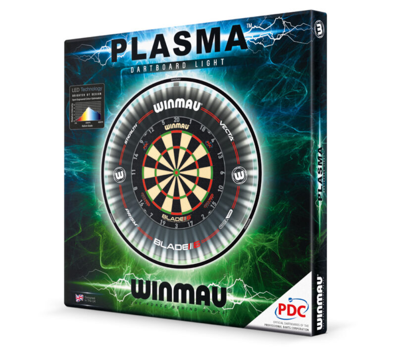 Winmau Plasma Dartbord Verlichtingssysteem package