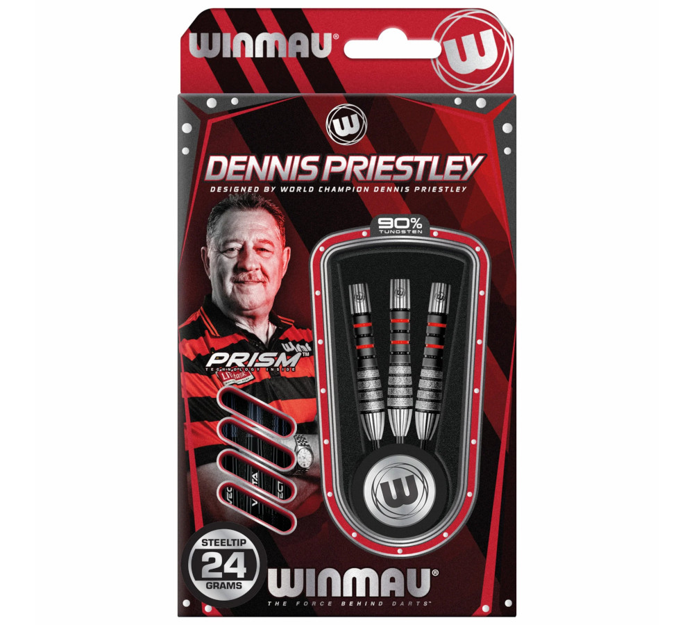Dennis Priestley Diamond 3-Zero 24g steeltip verpakking