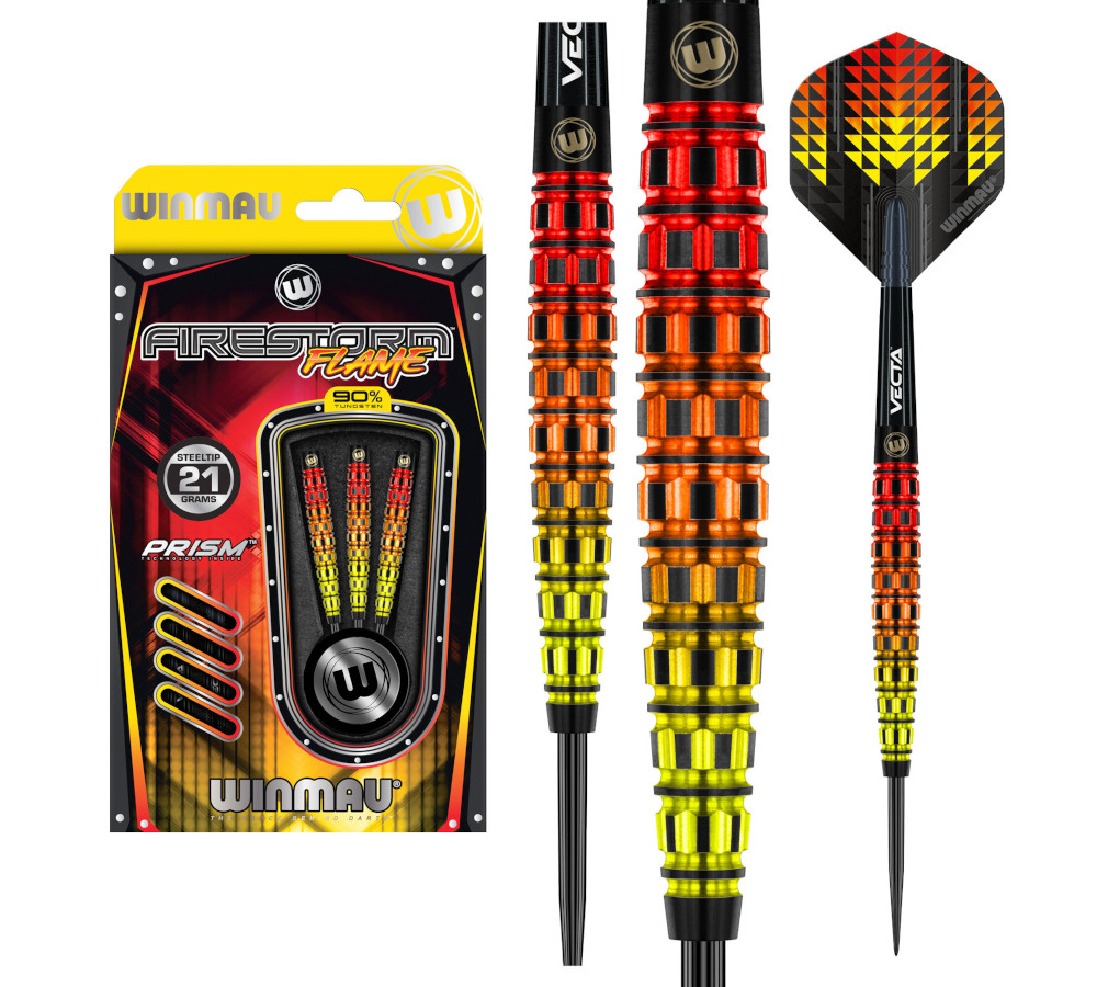 Winmau Firestorm Flame 21g totaal