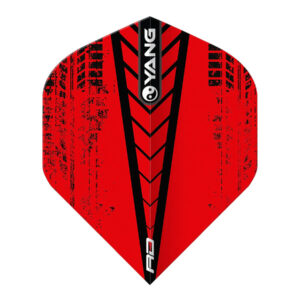 Black & Red Yin Yang Flight