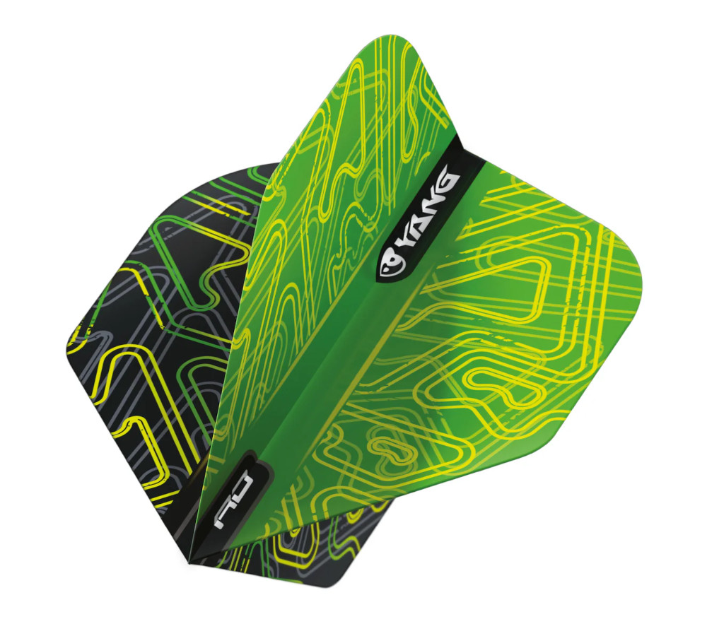 Yellow & Green Yin Yang Flight