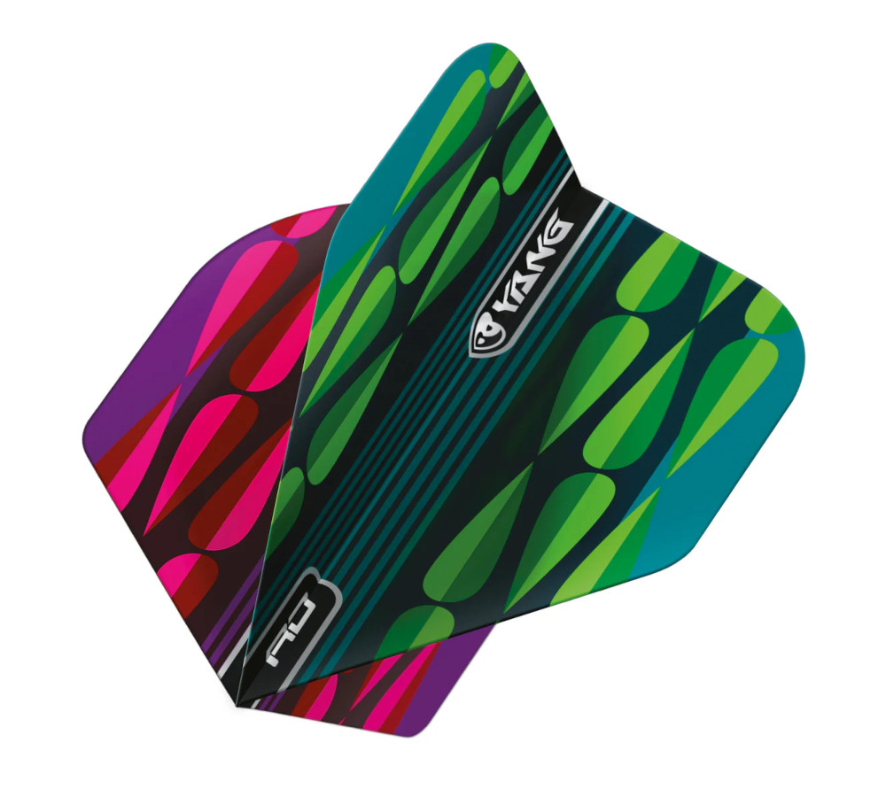 Pink & Green Yin Yang Flight