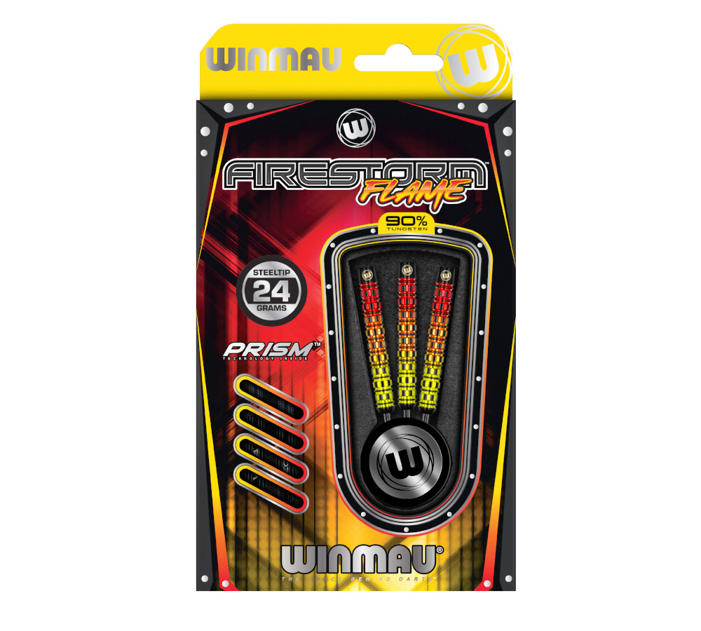 Winmau Firestorm Flame 24g verpakking