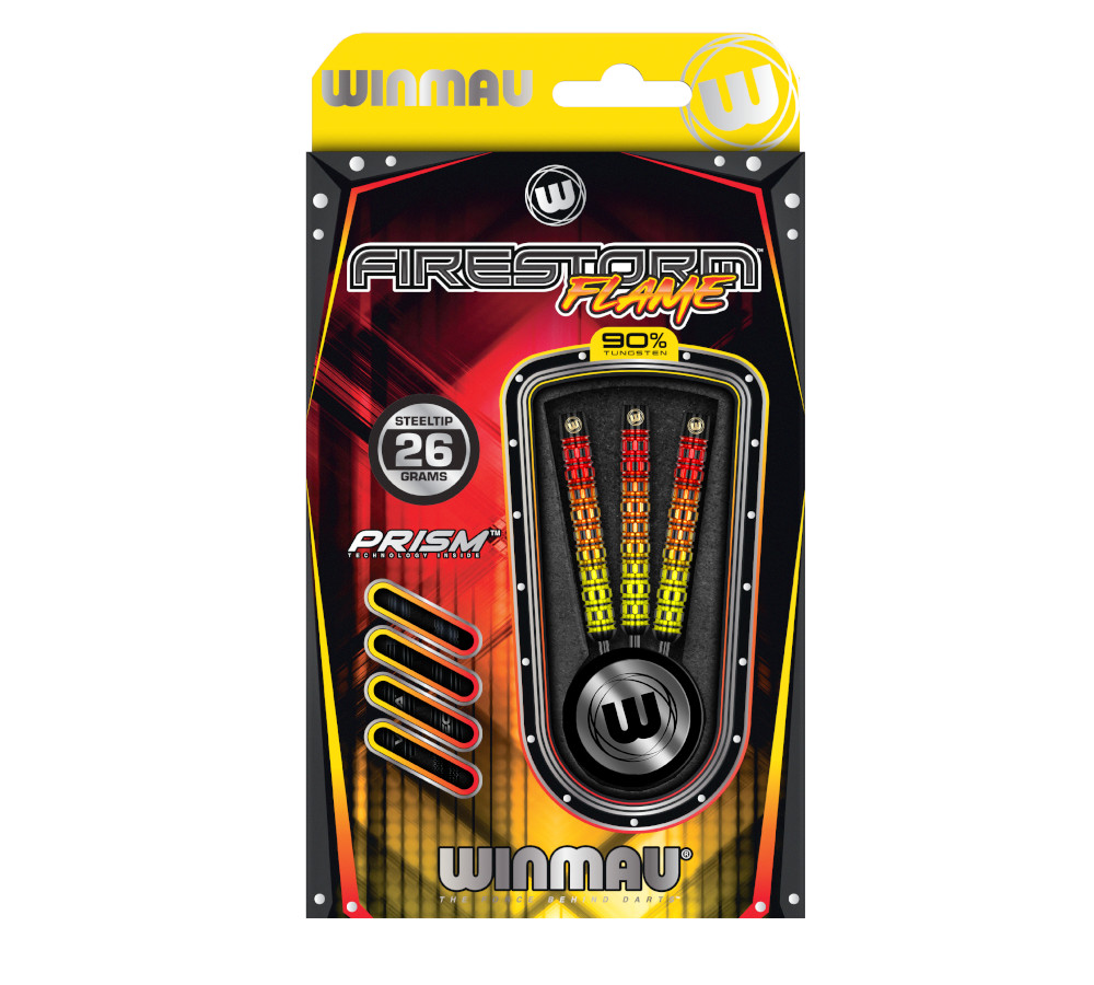 Winmau Firestorm Flame 26g verpakking