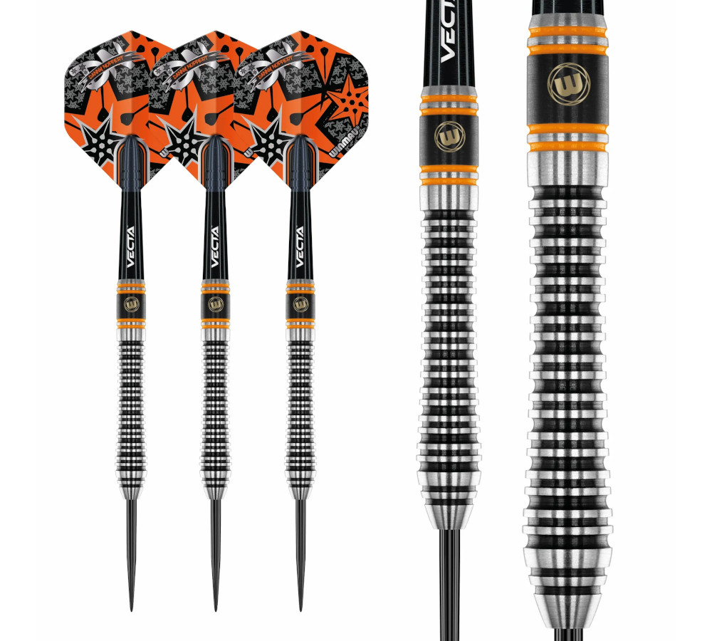 Danny Noppert Signature Edition 2.0 21g steeltip darts en barrels