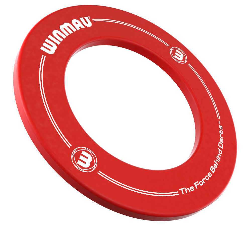 Winmau Surround Red links gekanteld