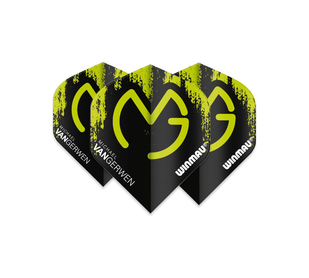 Michael van Gerwen Prism Alpha Mega Standard Flight Black set