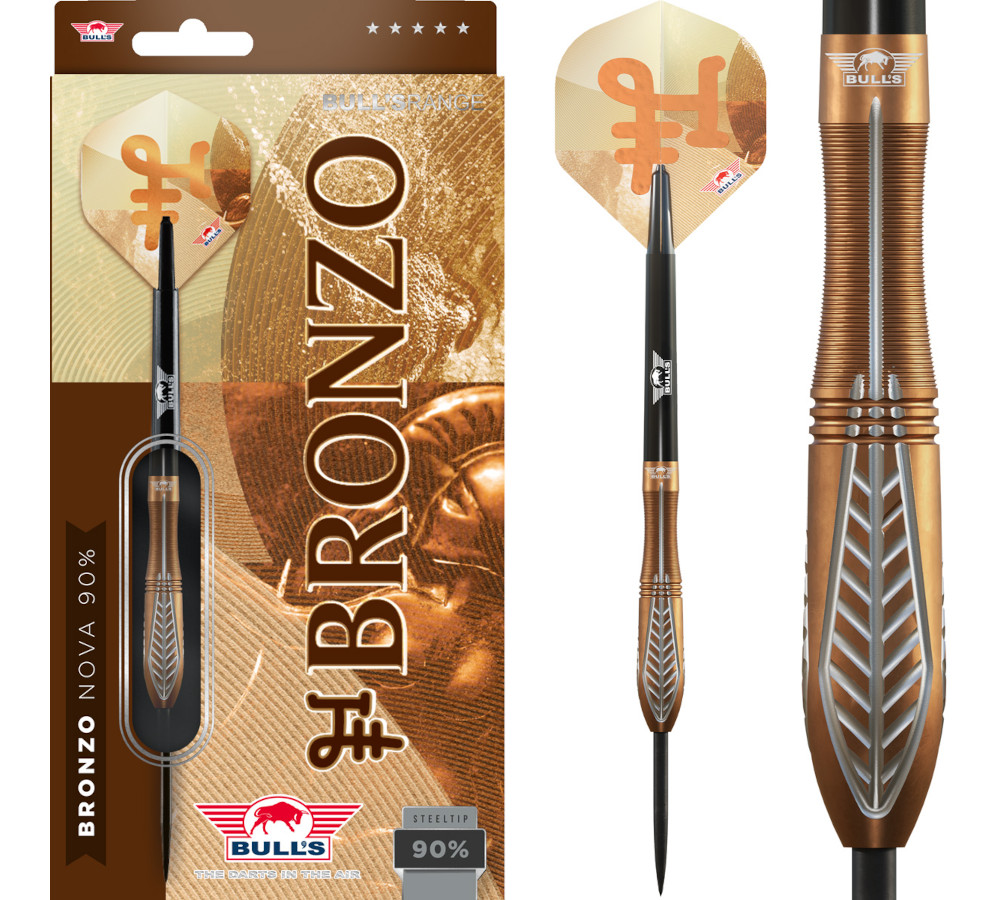 Bronzo Nova steeltip totaal