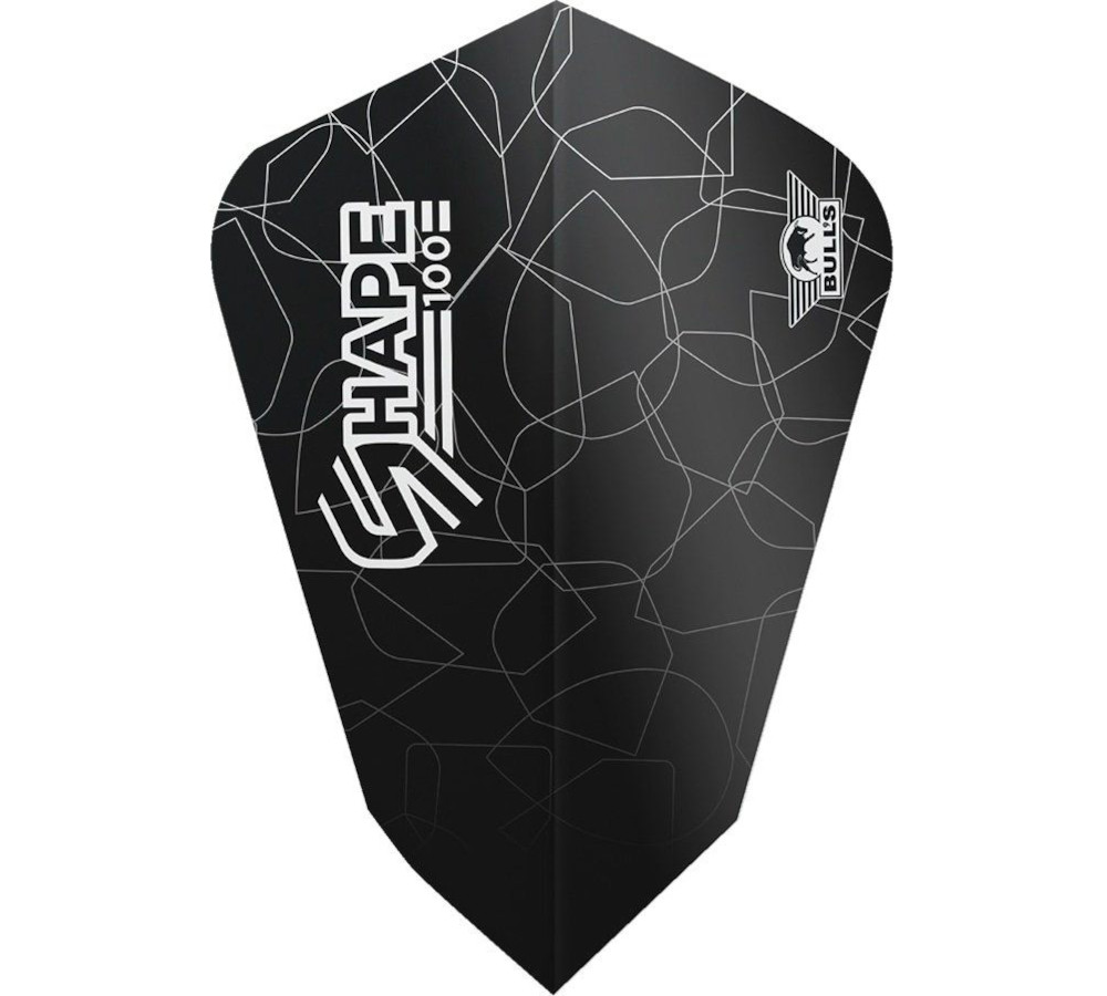 Shape Black Fantail Flight