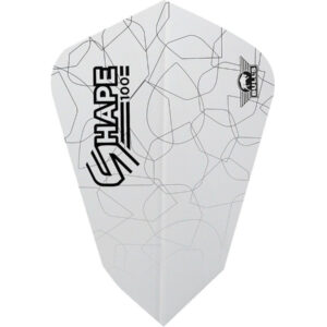 Shape White Fantail Flight