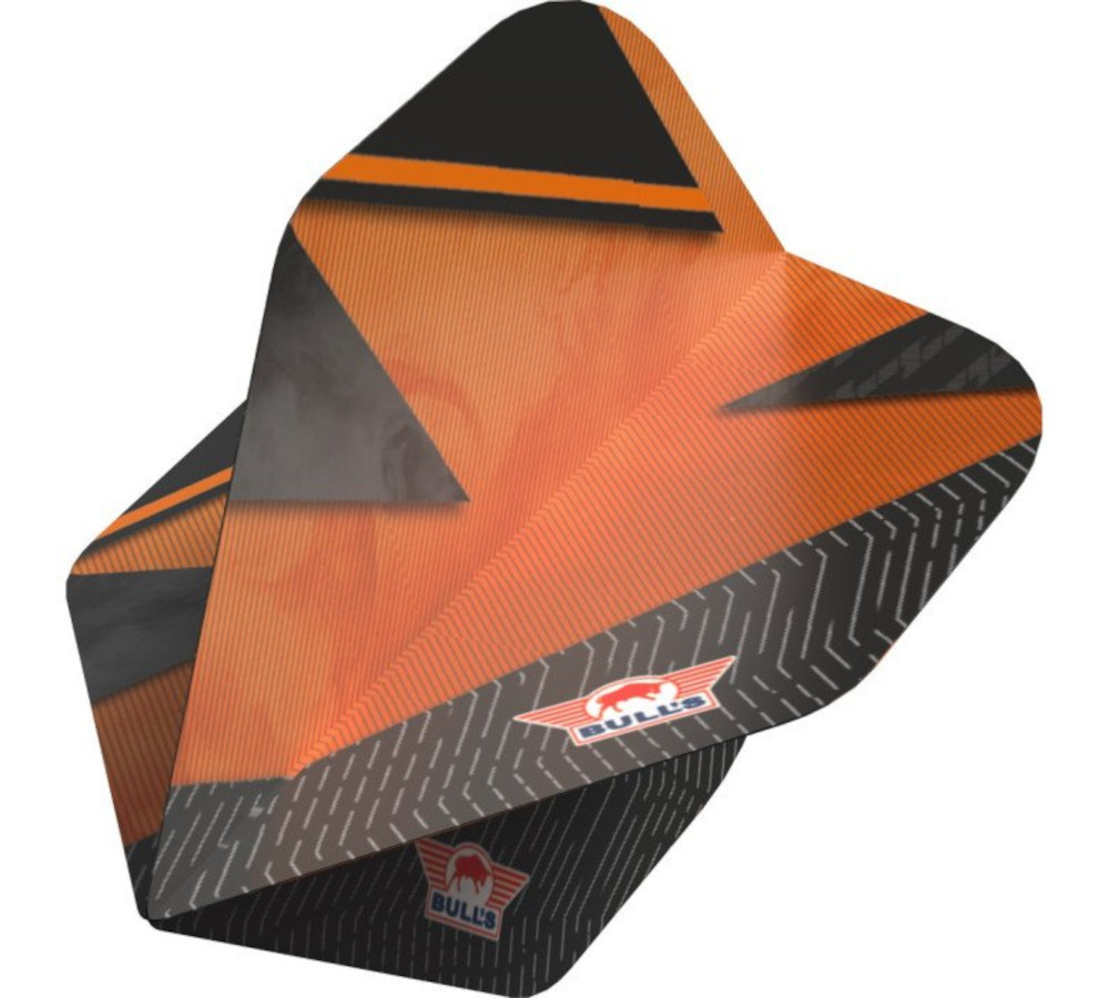 Bull’s Lightning Orange Flight uitgevouwen