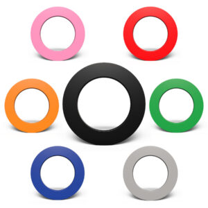 Plain PU Surround Black