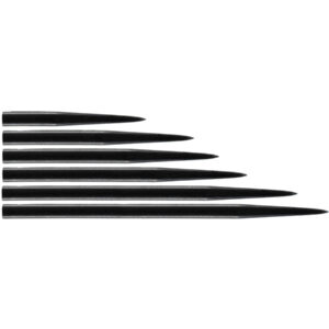 Steel Dart Points Black 25mm