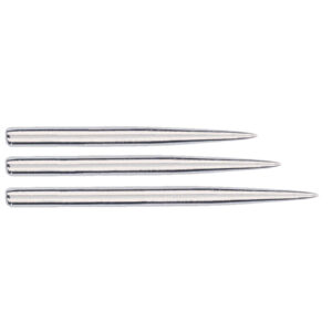 Steel Dart Points Silver 32mm