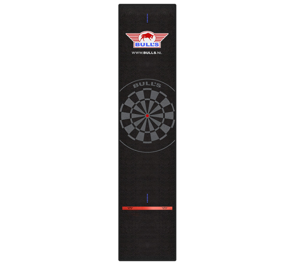 Carpet Dart Mat Black-Red
