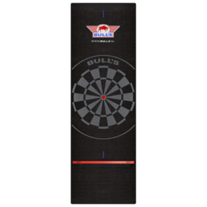 Bull’s Carpet Dart Mat Black-Red