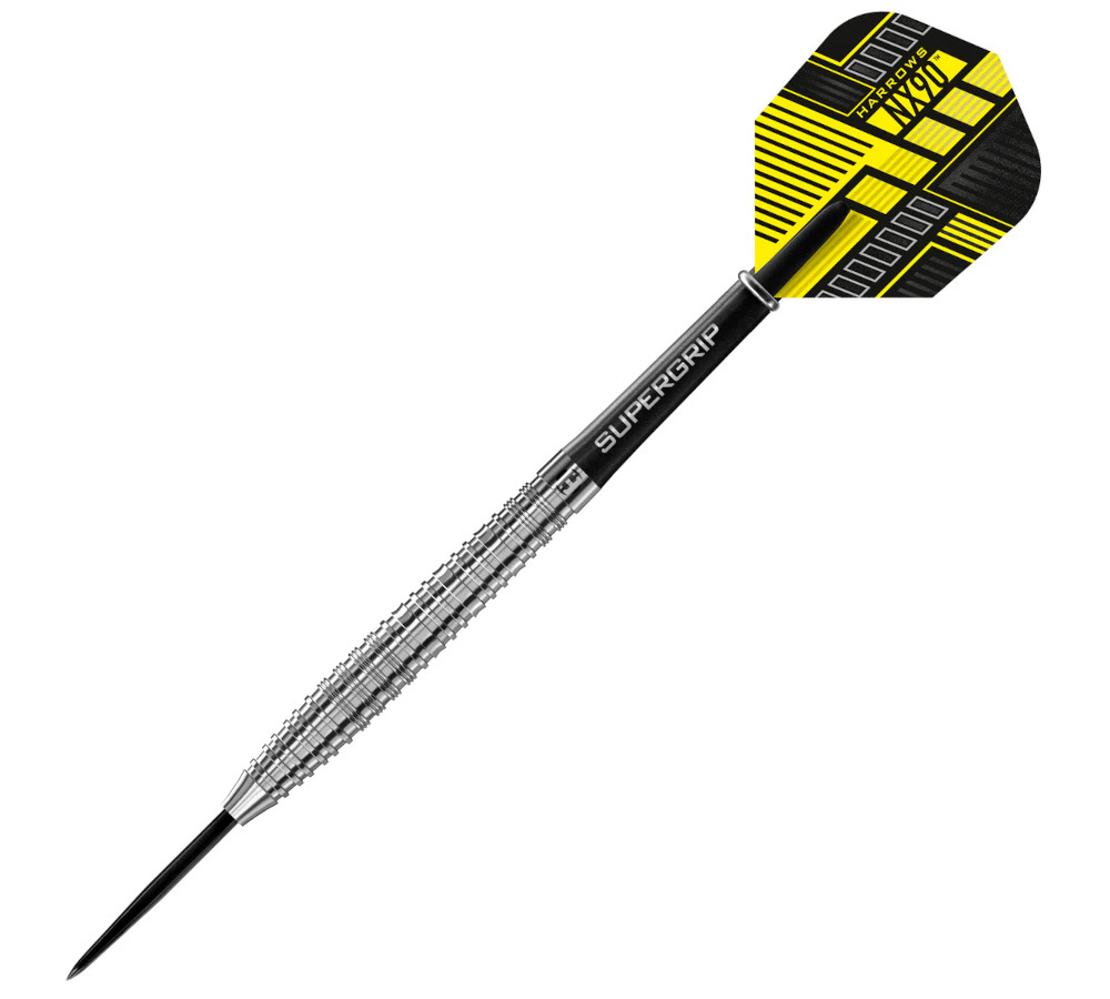 NX90 Tapered 90% Steeltipdart schuin