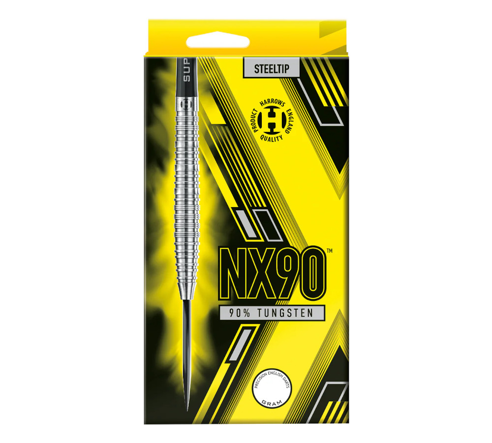 NX90 Tapered 90% Steeltipdart verpakking
