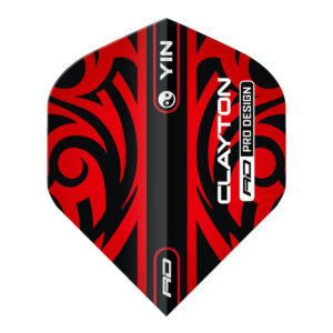 Jonny Clayton Red & Green Yin Yang Flight