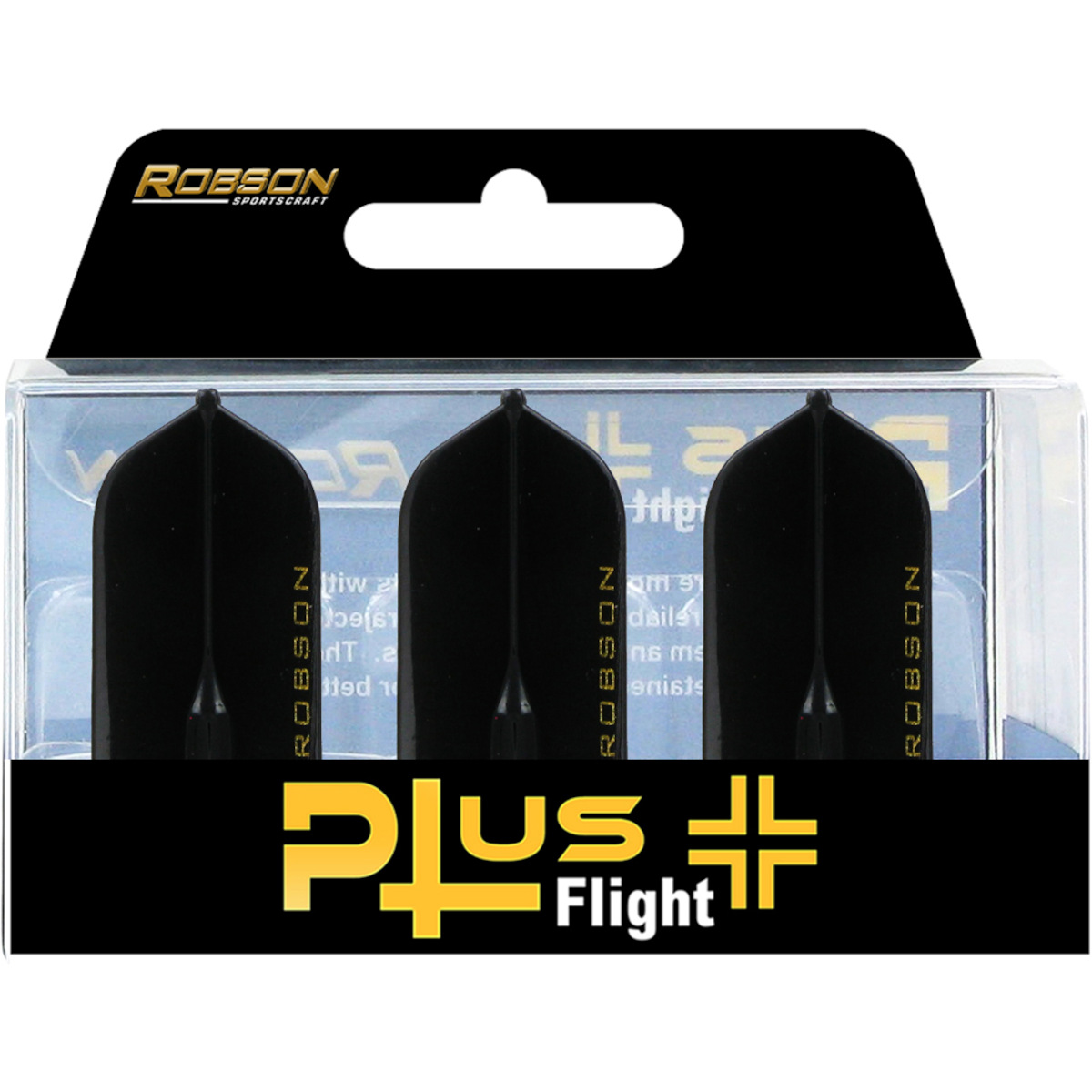 Robson Plus Flight Slim Zwart in verpakking