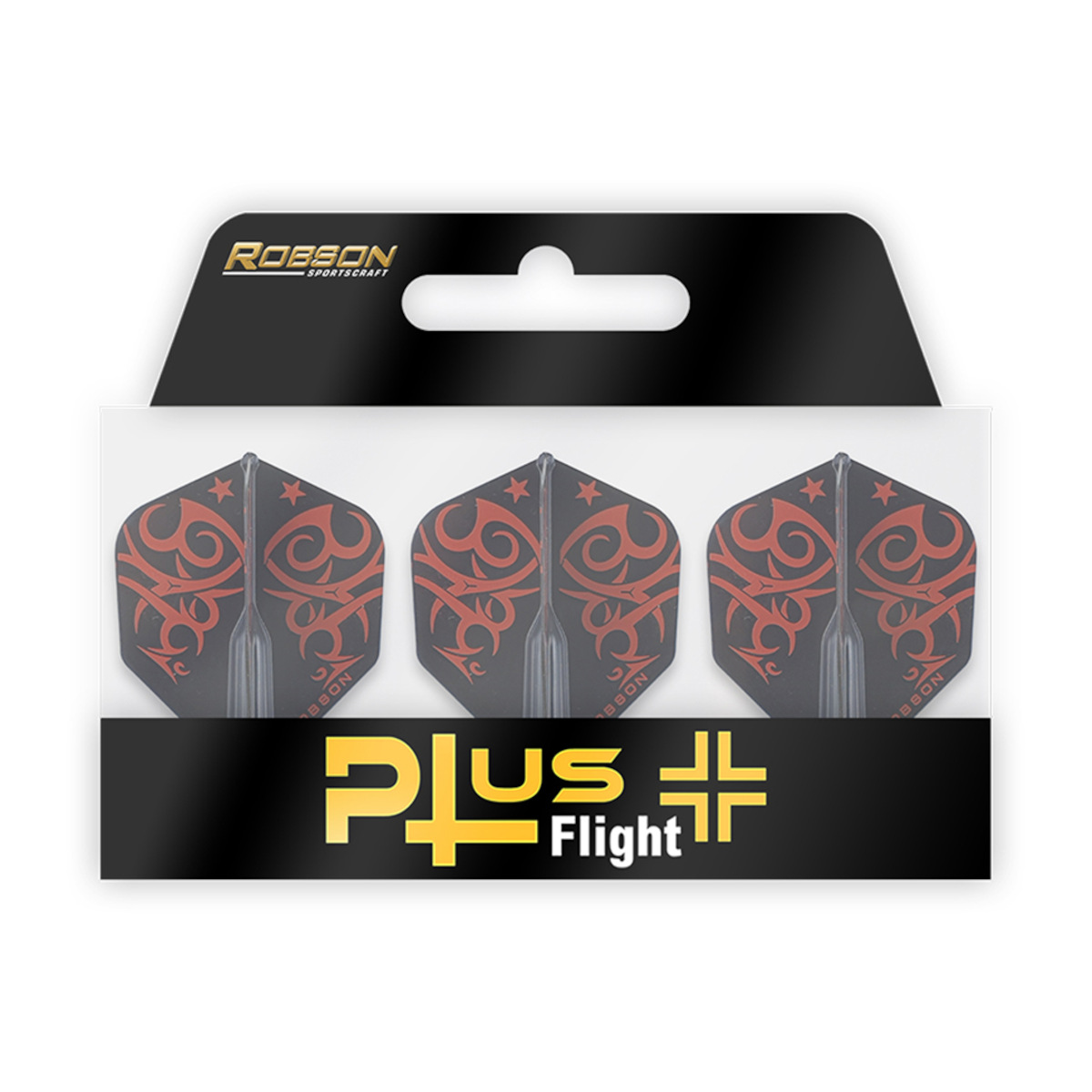 Verpakking Robson Plus Flight Standaard No.2 Tribe Red met drie flights