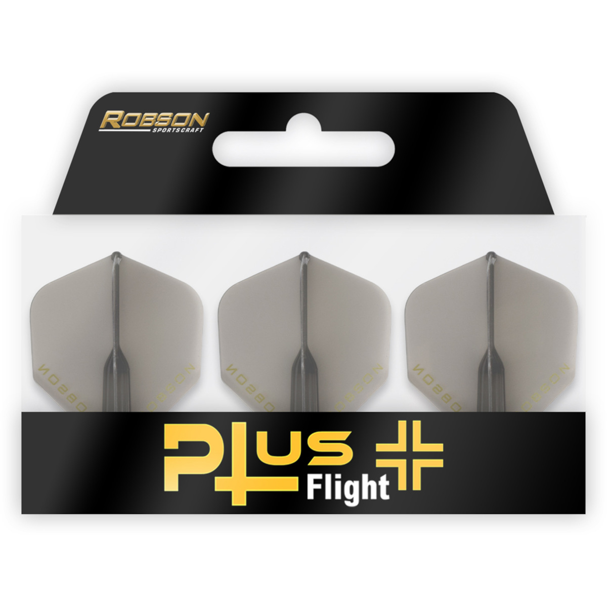 Verpakking Robson Plus Flight Standaard No.2 Crystal Clear Black