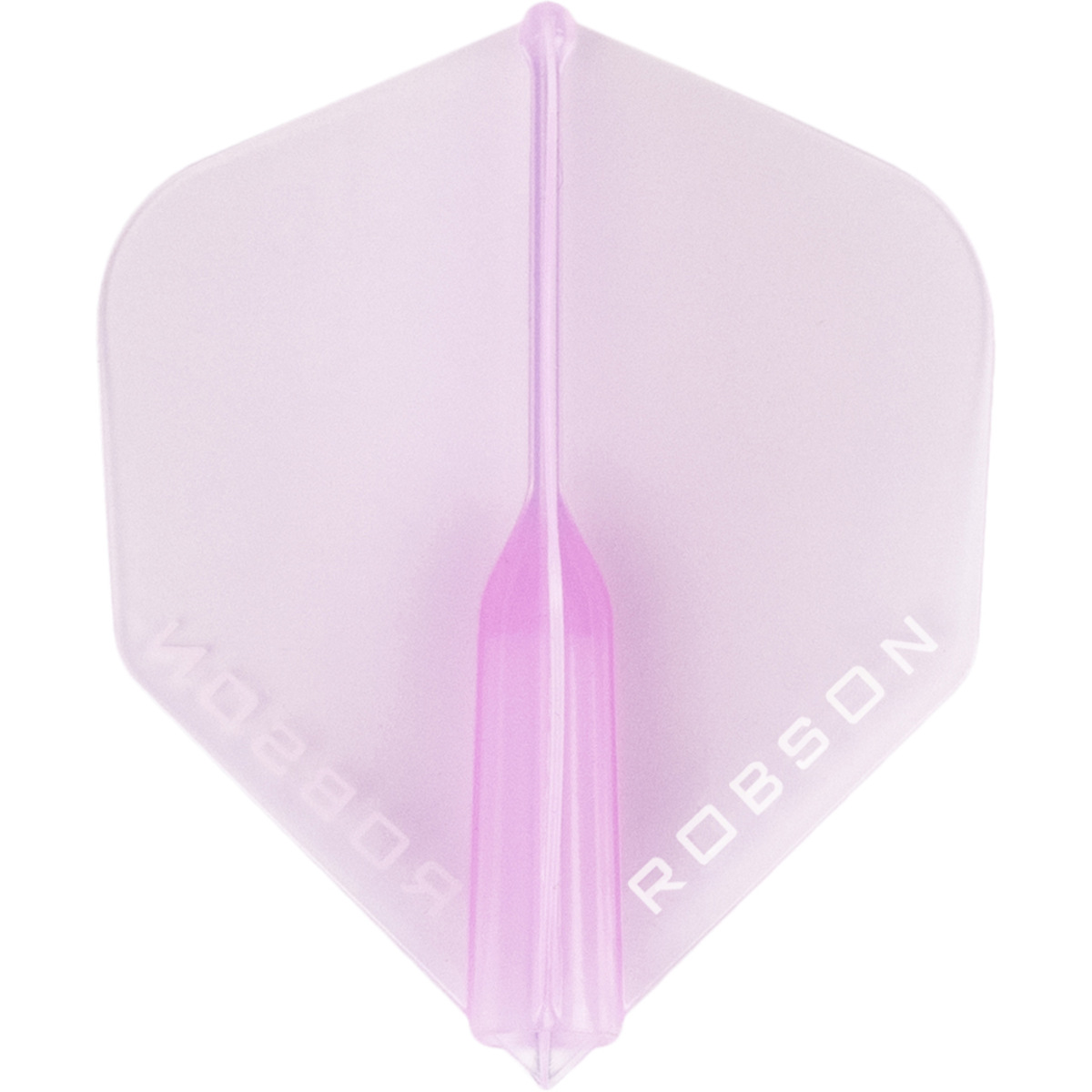 Robson Plus Flight Crystal Clear Standaard No.2 Pink voorgevormde flight