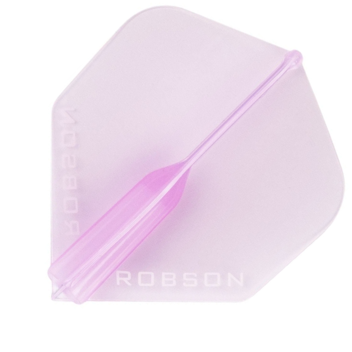 Opengevouwen Robson Plus Flight Crystal Clear Standard No.6 Pink