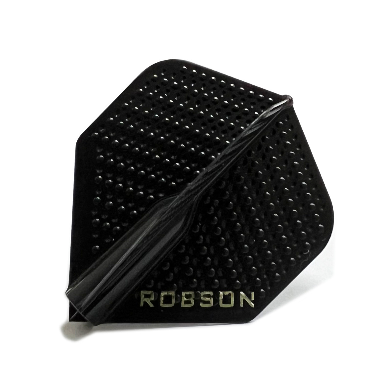 Opengevouwen Robson Plus Flight Standaard No.2 Dimpled Black