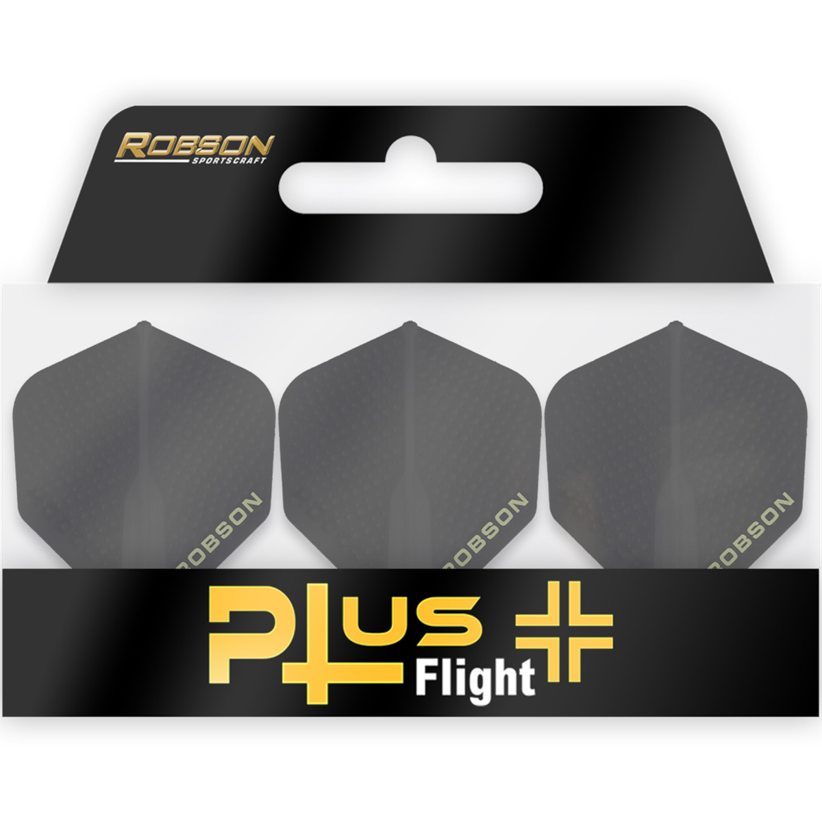 Verpakking Robson Plus Flight Standaard No.2 Dimpled Black
