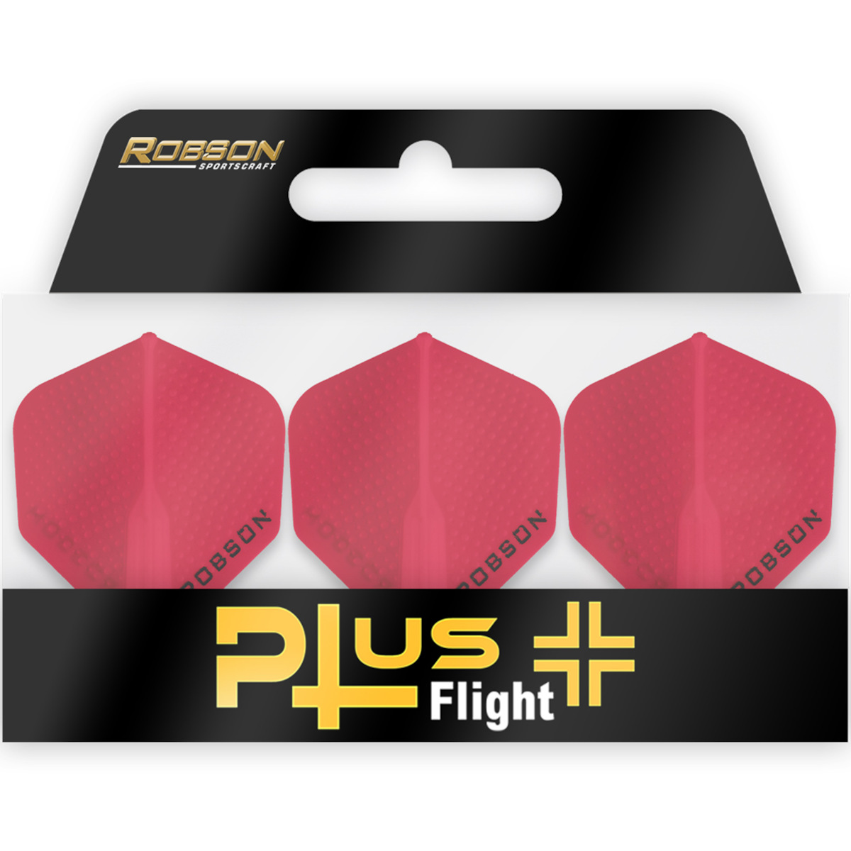 Verpakking Robson Plus Flight Standaard No.2 Dimpled Red