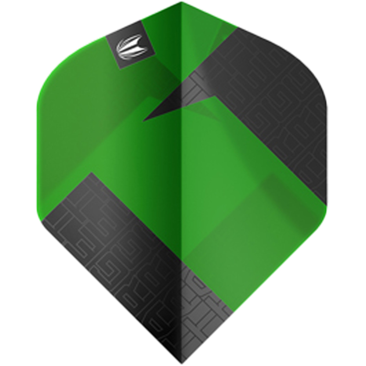 Target Pro.Ultra TAG Black Green Standaard No.2 Flight groen en zwart
