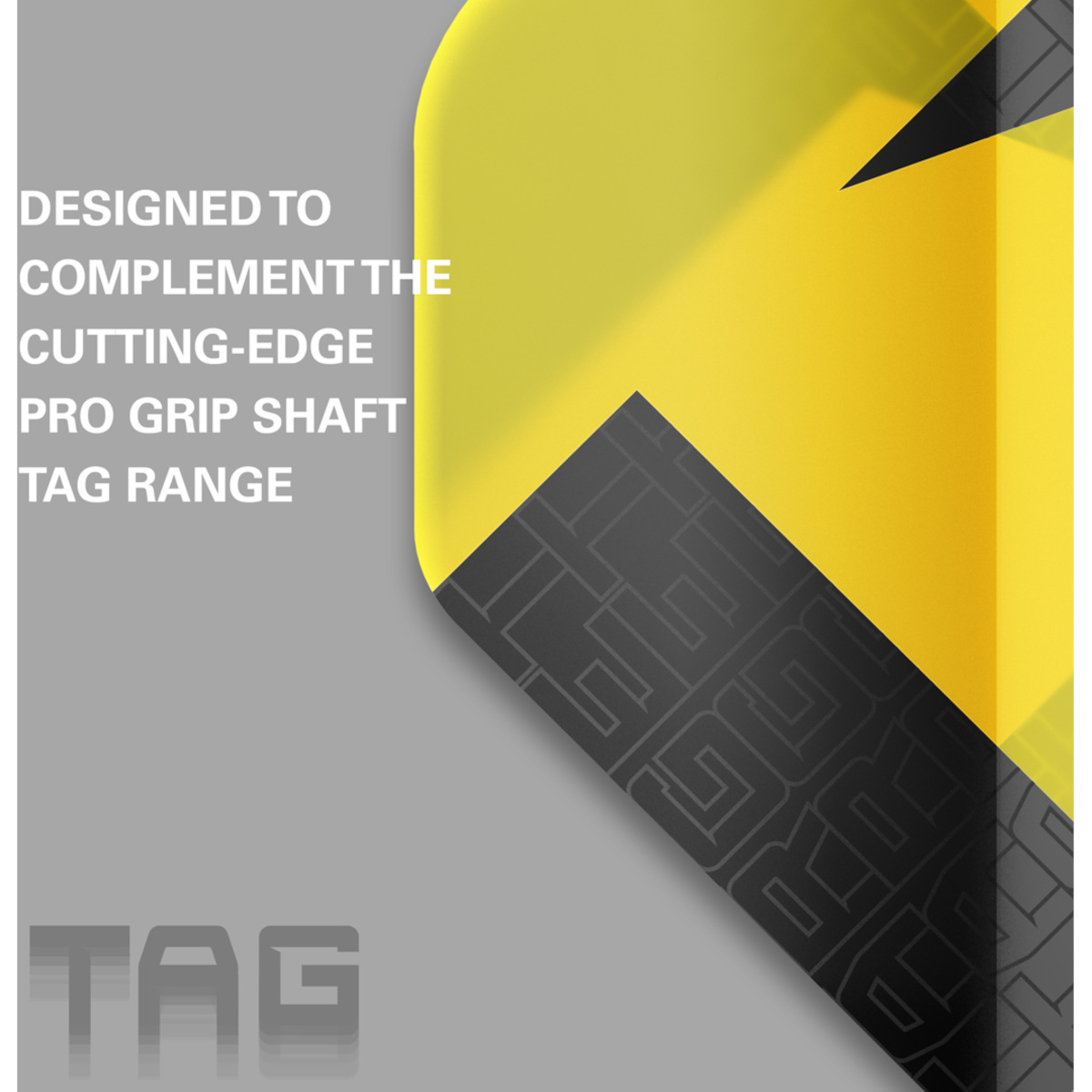 Target Pro.Ultra TAG Black Yellow flight met TAG-design