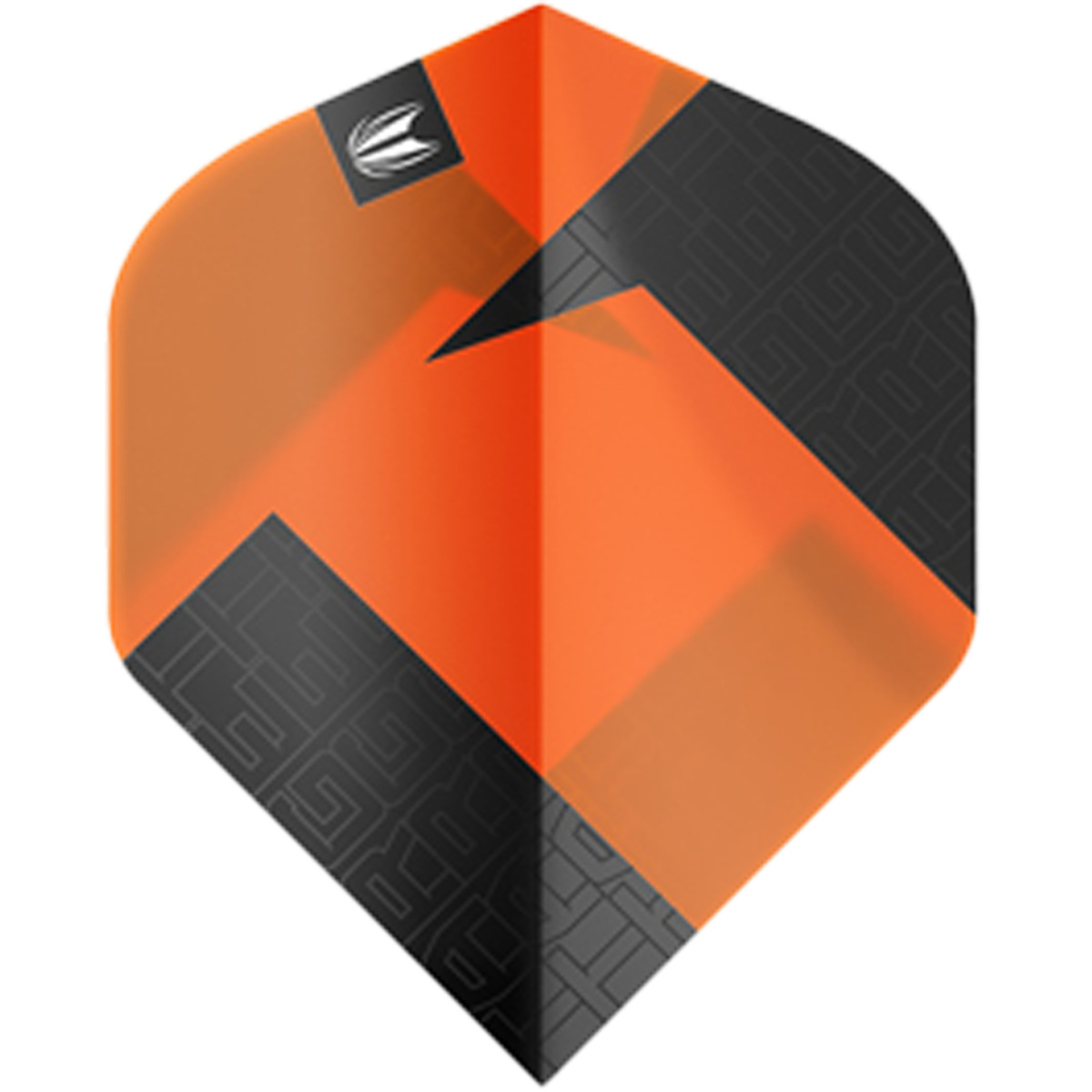Target Pro.Ultra TAG Black Orange Standaard No.2 dartflight