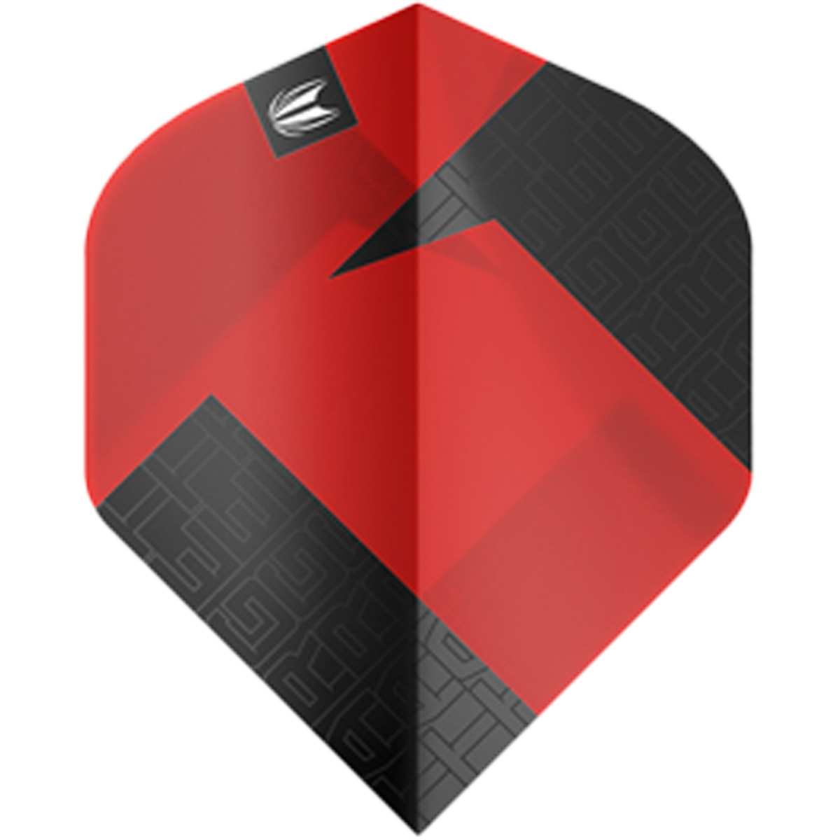 Target Pro.Ultra TAG Black Red Standaard No.2 dartflight