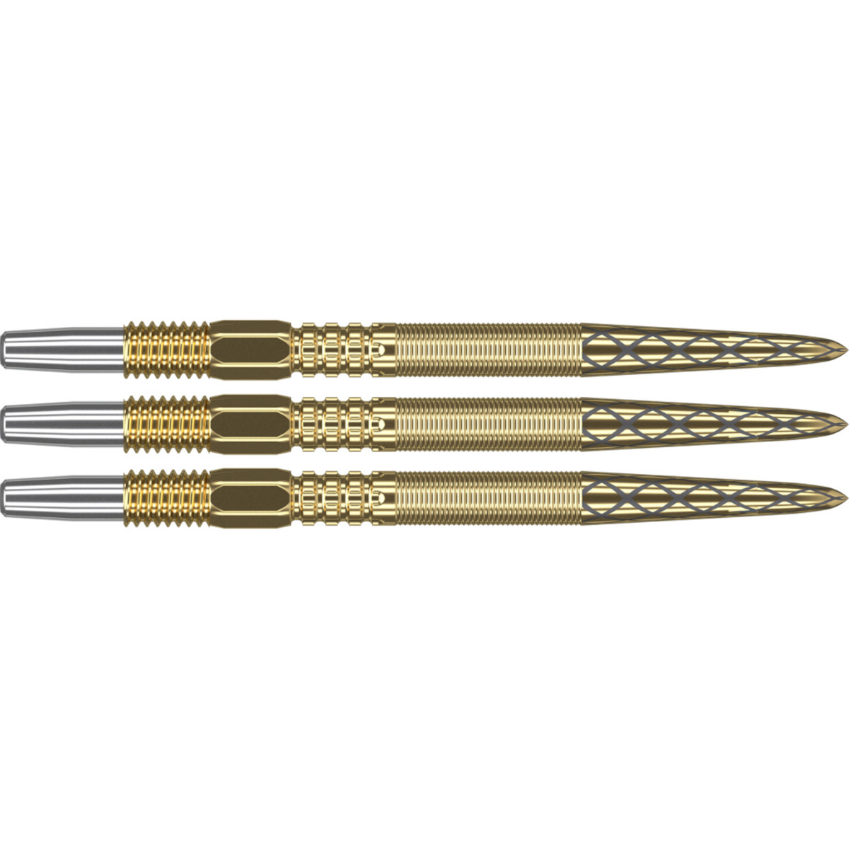 Target Swiss Points DX Gold 26 mm liggend