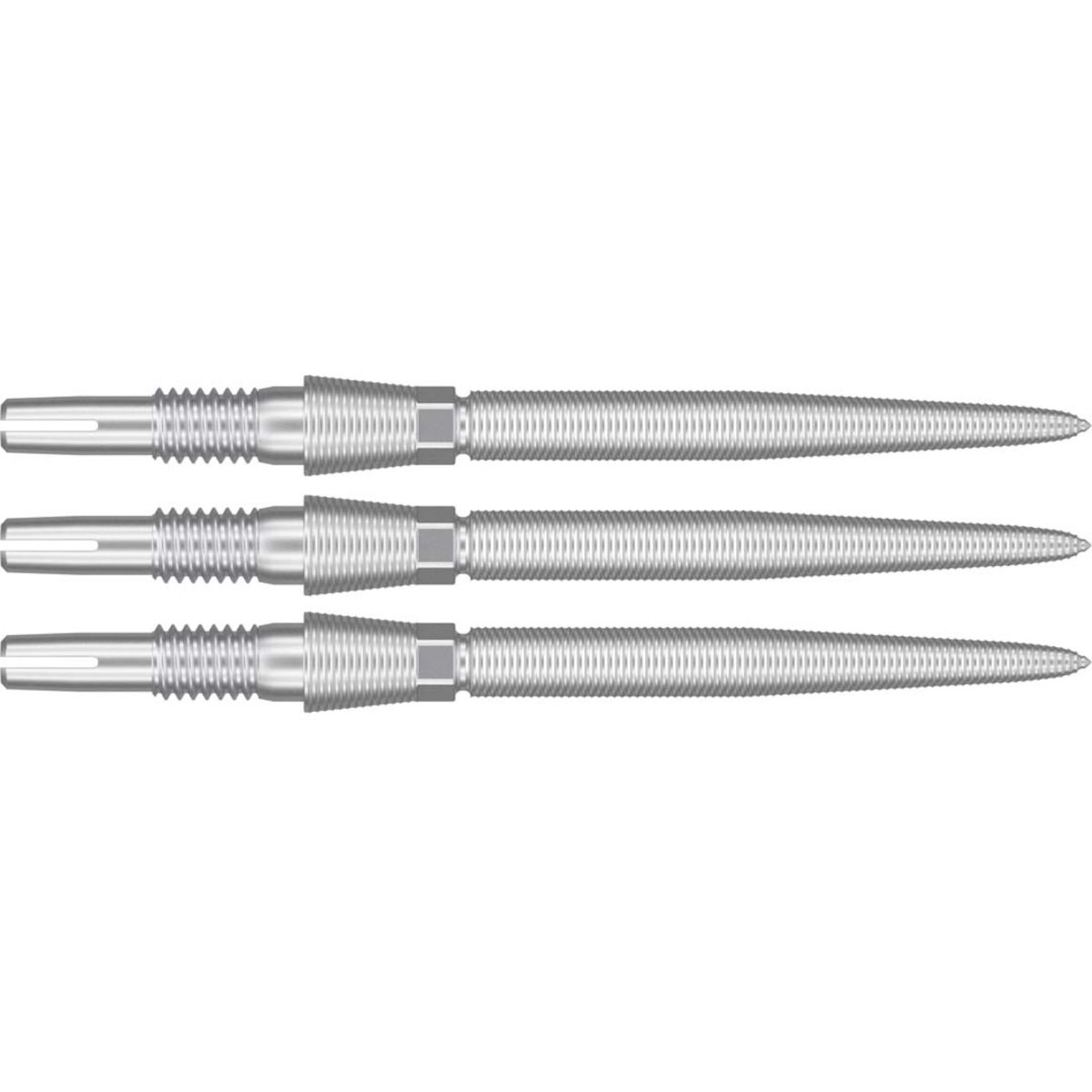 Target Swiss Points Storm Nano Silver 30 mm liggend