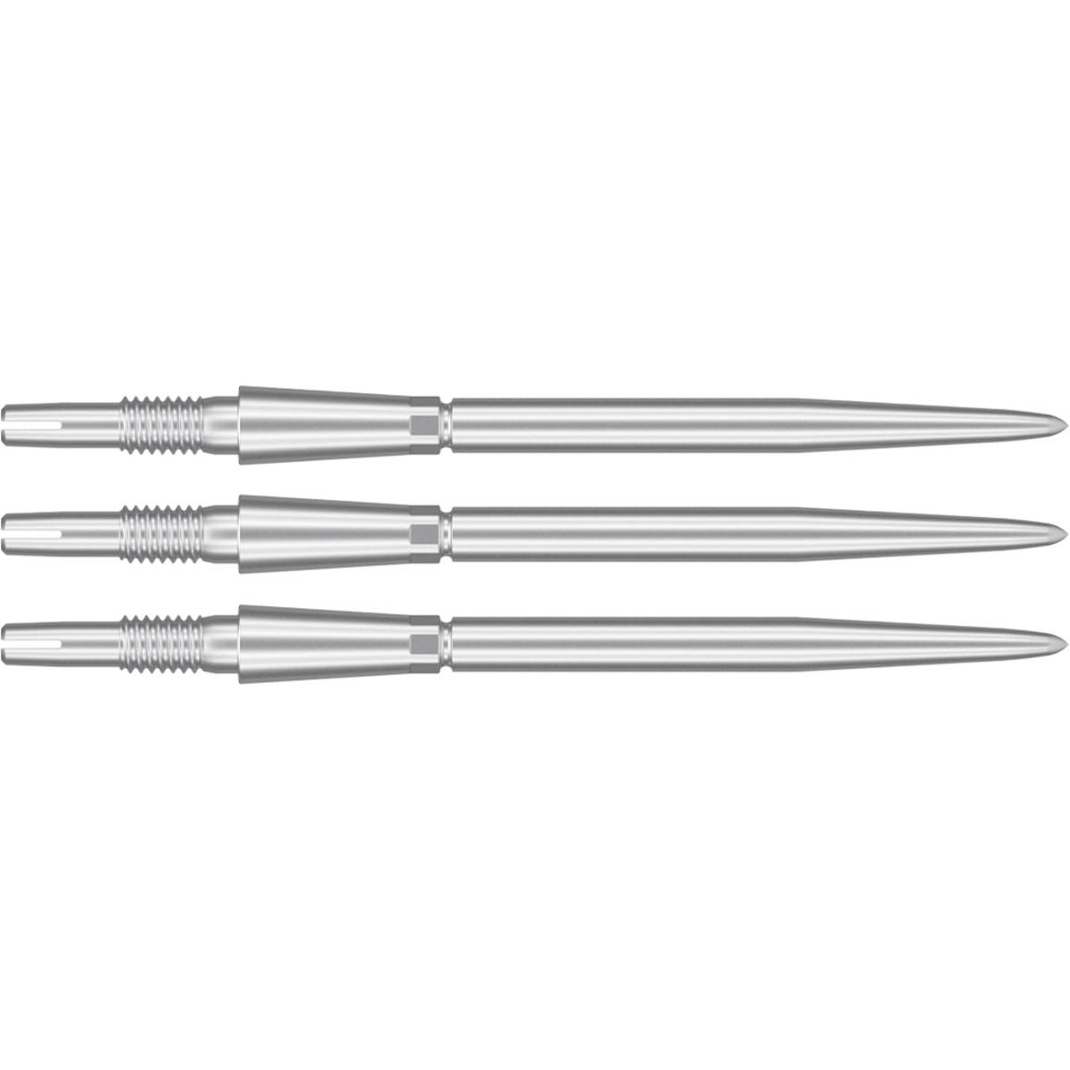 Target Swiss Points Storm Silver 35 mm liggend