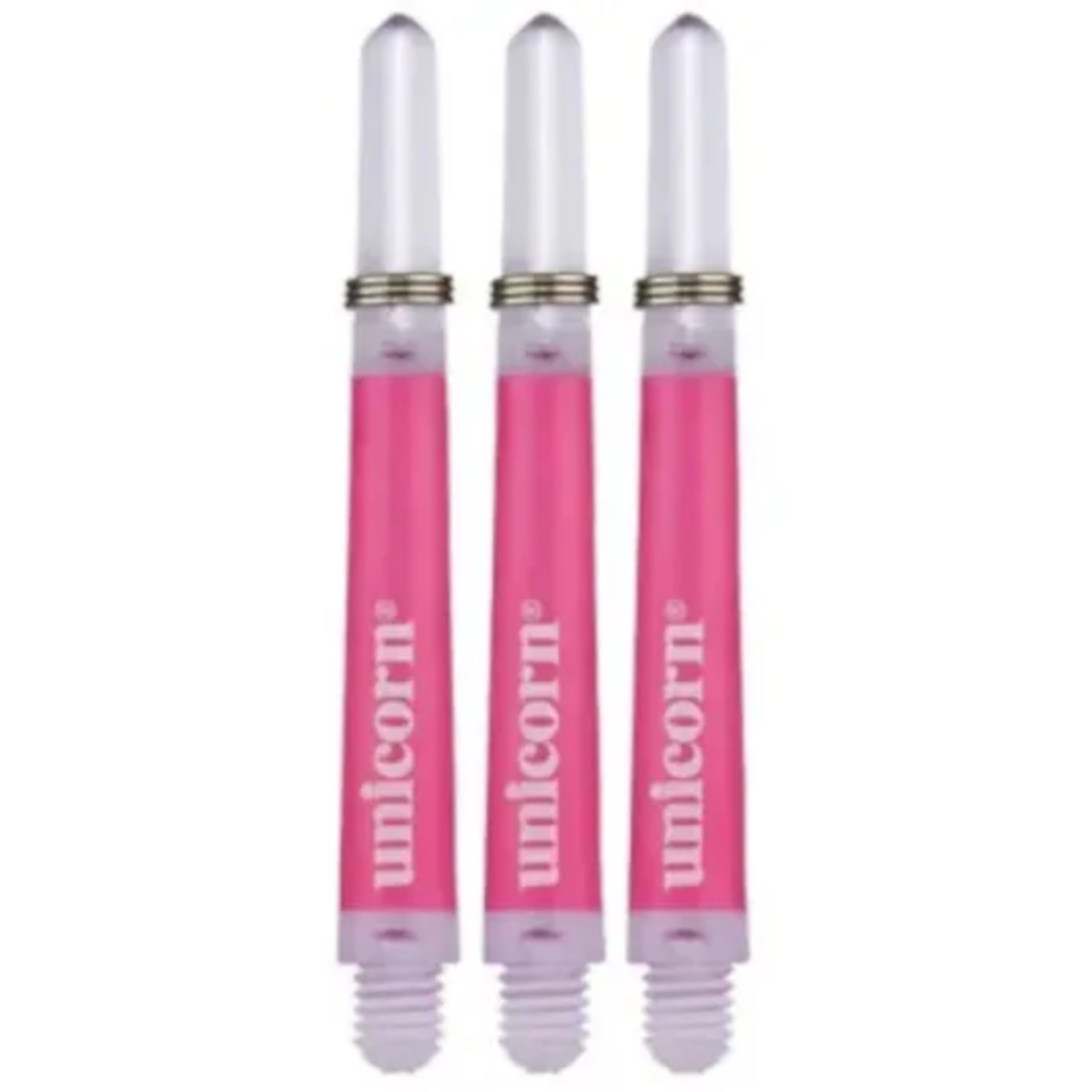 Unicorn Gripper Softflex Pink/Clear Medium Shafts roze transparant